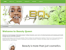 Tablet Screenshot of bq-beautyqueen.com